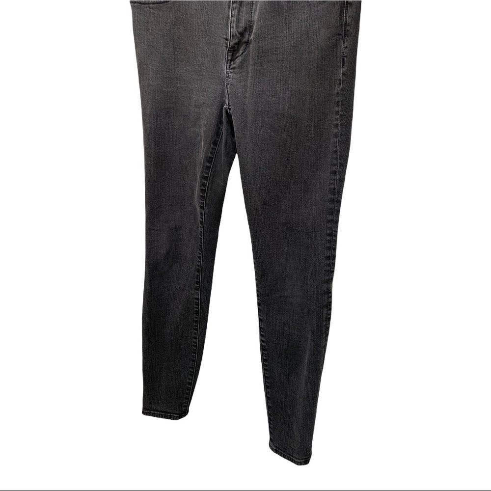 *SOLD* MADEWELL HIGH RISER SKINNY FADED BLACK JEANS ACID WASHED DENIM SIZE 28 - Picture 15 of 16